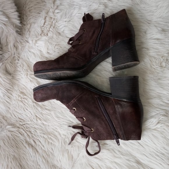 Combat boots leather - ankle boots with laces - Picture 13 of 16